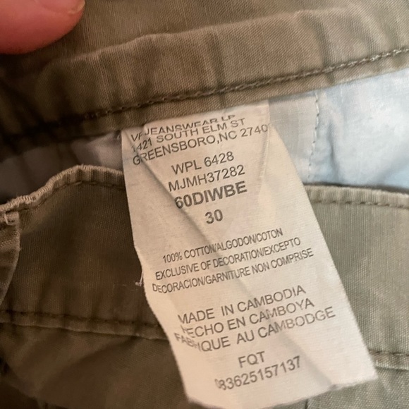 Vintage Wrangler Cargo Shorts 100% Cotton - Picture 4 of 4